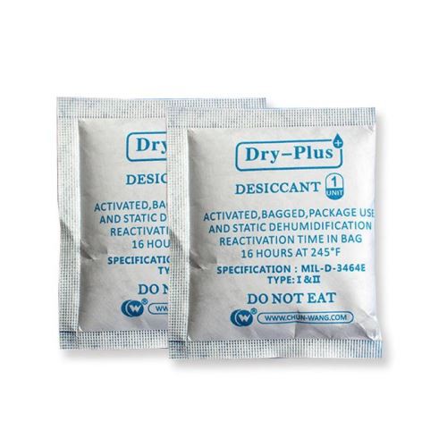 สารดูดความชื้นดินเบนโทไนท์ 1 หน่วยในถุง Tyvek